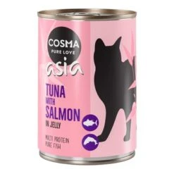 Cosma Asia In Jelly 6 X 400g -Savic Plan Store 102196 pla cosma asia tunasalmon 400g 3