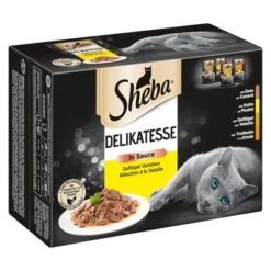 Sheba Pouches Select Slices In Gravy Saver Pack 96 X 85g -Savic Plan Store 107296 pla sheba multipack delikatesse in sauce 2 1