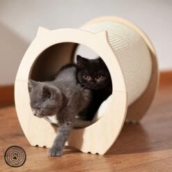 Natural Paradise Scratching Mat Cat Bed - Peony -Savic Plan Store 113004 np kl 1000x1000 logo la mg 6122 0