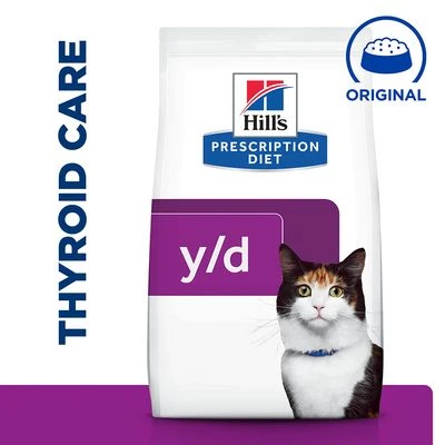 Hill's Prescription Diet Feline Y/d Thyroid Care 1 Hill's Prescription Diet Feline Y/d Thyroid Care