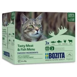 Bozita Chunks In Jelly Pouches 24 X 85g -Savic Plan Store 128300 pla bozita meat and fish in jelly 12x85g 7
