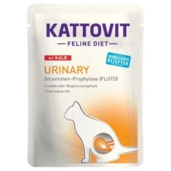 Kattovit Urinary Pouches Mixed Pack -Savic Plan Store 133197 pla finnern kattovitfeline urinary pouch kalb 85g hs 01 0