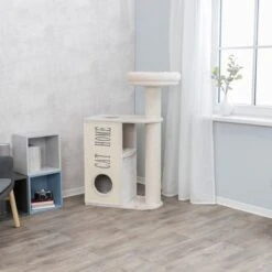 Trixie Vincenzo Cat Tree -Savic Plan Store 144601 trixie kratzbaum vincenzo creme 120cm hs 07 4