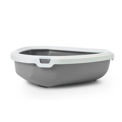 Savic Rincon Corner Litter Tray With Border - Image 2