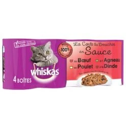Whiskas La Carte 12 X 390 / 400g -Savic Plan Store 186531 pla marsfr whiskas la carte des metzgers in sauce hs 01 7