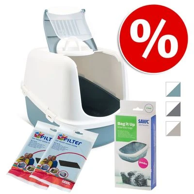 Savic Nestor Jumbo Covered Litter Tray XXL - Image 8