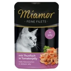 Miamor Fine Fillets In Jelly Saver Pack 24 X 100g -Savic Plan Store 1 58960 pla miamor feine file 3