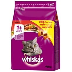 Whiskas Dry Cat Food Economy Packs -Savic Plan Store 1 68454 pla whiskas 1 rind 950g 8