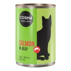 Cosma Original In Jelly 6 X 400g -Savic Plan Store 1 92304 pla cosma original salmon 400g 6