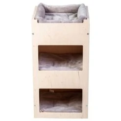 Natural Paradise Scratching Barrel - Daisy -Savic Plan Store 203827 pla naturalparadise kratztonne daisy hellgrau hs 01 0