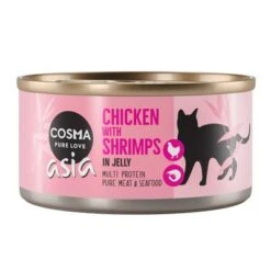 Cosma Asia In Jelly Saver Pack 24 X 170g 12 Cosma Asia In Jelly Saver Pack 24 X 170g -Savic Plan Store 21758 pla cosma asia chickenshrimps 170g 3