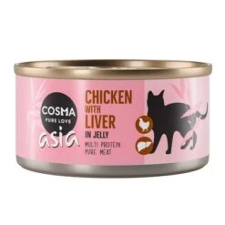 Cosma Asia In Jelly Saver Pack 24 X 170g 14 Cosma Asia In Jelly Saver Pack 24 X 170g -Savic Plan Store 21759 pla cosma asia chickenliver 170g 2