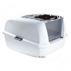Catit Jumbo Litter Box – White Tiger -Savic Plan Store 231511 hagen catit white tiger 11 2011 2