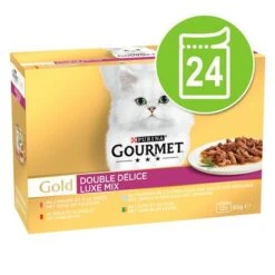 Gourmet Gold Double Delicacies Saver Pack 24 x 85g