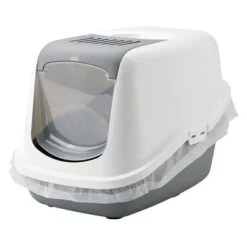 Savic Nestor Cat Litter Box 14 Savic Nestor Cat Litter Box -Savic Plan Store 284046 73972 pla bagitup maxi nestor 9