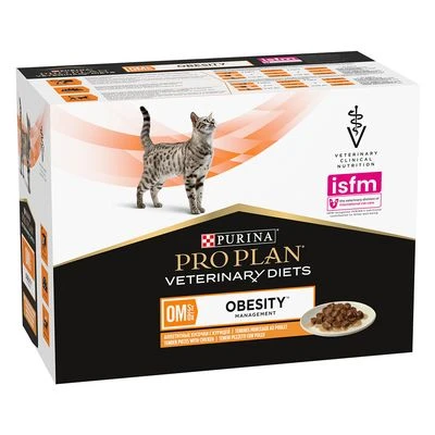 Purina Pro Plan Veterinary Diets Feline OM ST/OX - Obesity Management - Image 3