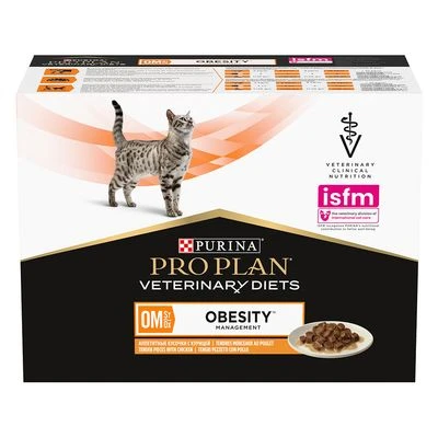 Purina Pro Plan Veterinary Diets Feline OM ST/OX - Obesity Management - Image 2