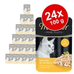 Miamor Fine Fillets In Jelly Saver Pack 24 X 100g