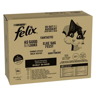 Felix As Good As It Looks Jumbo Pack 80 X 85g - Image 6