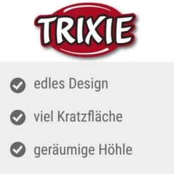 Trixie Cave With Scratching Ball -Savic Plan Store 333298 trixie hoehle kratzball hs 09 8