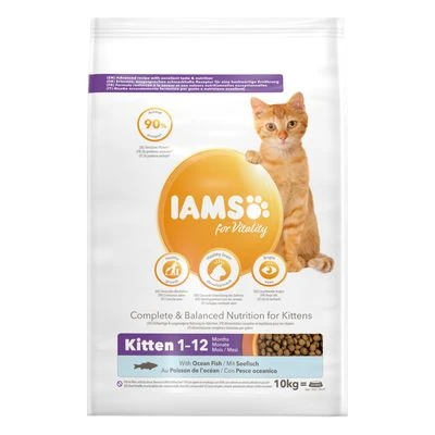 IAMS For Vitality Kitten Ocean Fish - Image 4