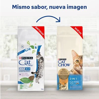 Cat Chow Special Care 3in1 With Turkey 2 Cat Chow Special Care 3in1 With Turkey - Image 2
