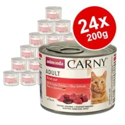 Animonda Carny Adult Saver Pack 24 X 200g
