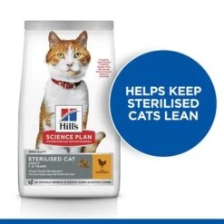Hill's Science Plan Sterilised Cat Young Adult Chicken -Savic Plan Store 607271 11 9