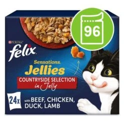Felix Sensations Mega Pack 96 X 85g