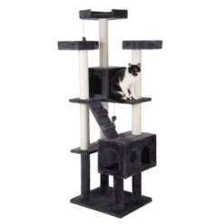 Rapunzel Cat Tree 13 Rapunzel Cat Tree -Savic Plan Store 64697 rapunzel darkgray fg 24 8