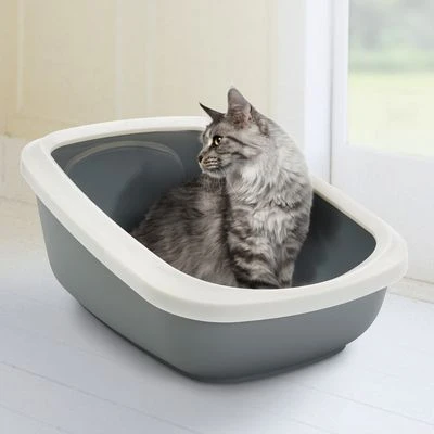 Savic Aseo Jumbo Cat Litter Tray With High Edge - 67.5cm - Image 2