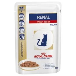 Royal Canin Veterinary Saver Pack 48 X 85g/100g 10 Royal Canin Veterinary Saver Pack 48 X 85g/100g -Savic Plan Store 67354 pla royal canin vet renal beef pouch 8