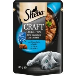 Sheba Shredded Pieces Craft Collection 12 X 85g -Savic Plan Store 683122 sheba craft collection fish 1