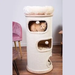 Natural Paradise Scratching Barrel - Primrose XXL -Savic Plan Store 69058 68231 69109 naturalparadise kratztonne primrose hs 05 6