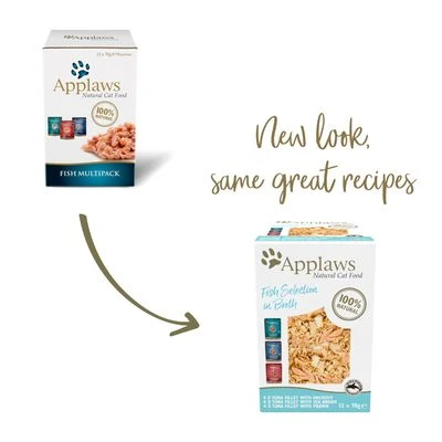 Applaws Pouches Cat Food In Broth Mixed Pack 12 X 70g - Image 2