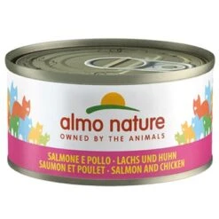 Almo Nature Saver Pack 24 X 70g -Savic Plan Store 72493 pla almonature lachs und huhn 1