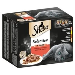 Sheba Pouches Select Slices In Gravy 48 X 85g -Savic Plan Store 73026 pla sheba selection herzhafte komposition 85g 5