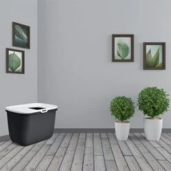 Savic Hop In Litter Box -Savic Plan Store 73657 savickatzentoilette hopin hs 10 0