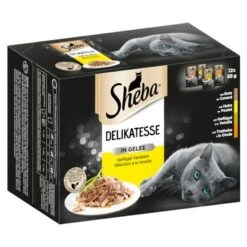 Sheba Pouches Select Slices In Gravy Saver Pack 96 X 85g -Savic Plan Store 74935 pla sheba selection gefluegel variationen gelee 85g 6