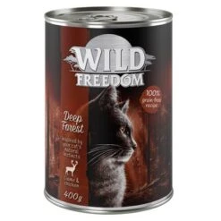 Wild Freedom Adult Saver Pack 24 X 400g 13 Wild Freedom Adult Saver Pack 24 X 400g -Savic Plan Store 77208 pla wild freedom nass deep forest 400g 6