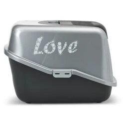 Savic Nestor "Love" Impression Litter Box -Savic Plan Store 80612 pla savickatzentoilette nestor impression hs 02 7