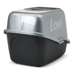Savic Nestor "Love" Impression Litter Box -Savic Plan Store 80612 pla savickatzentoilette nestor impression hs 05 5