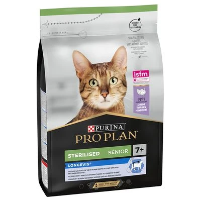 PURINA PRO PLAN Sterilized Senior 7+ Longevis Turkey - Image 5