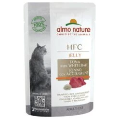 Almo Nature HFC Jelly Pouches Saver Pack 24 X 55g 10 Almo Nature HFC Jelly Pouches Saver Pack 24 X 55g -Savic Plan Store 84423 pla almo nature hfc jelly pouch thunfischjungsardellen 3