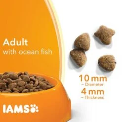 IAMS For Vitality Adult Ocean Fish Dry Cat Food -Savic Plan Store 8710255127040 4 5