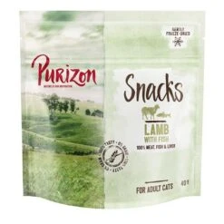 Purizon Cat Snacks Grain-Free Mixed Trial Pack 3 X 40g 14 Purizon Cat Snacks Grain-Free Mixed Trial Pack 3 X 40g -Savic Plan Store 88400 pla purizon snacks cat lamm 40g 5