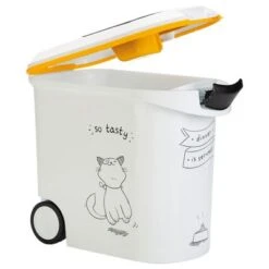 Curver Cat Silhouette Dry Cat Food Container -Savic Plan Store 93099 curver trockenfutterbehaelter katze hs 02 7