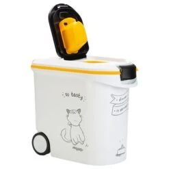 Curver Cat Silhouette Dry Cat Food Container -Savic Plan Store 93099 curver trockenfutterbehaelter katze hs 03 7