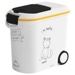 Curver Cat Silhouette Dry Cat Food Container -Savic Plan Store 93099 pla urver trockenfutterbehaelter katze hs 01 3