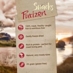 Purizon Cat Snacks Grain-Free Saver Pack 3 X 40g -Savic Plan Store benefit boards purizon cat dog snacks 1
